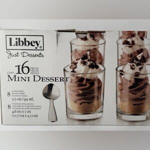 Libbey Just Desserts Mini Dessert Glass Set
